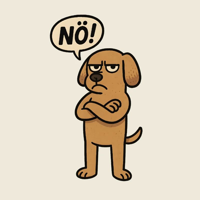 Non, drôle de chien