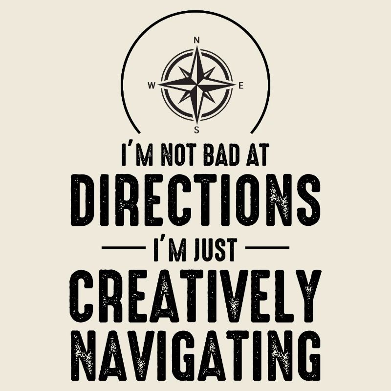Creatively Navigating Directions GIS Humor Compass
