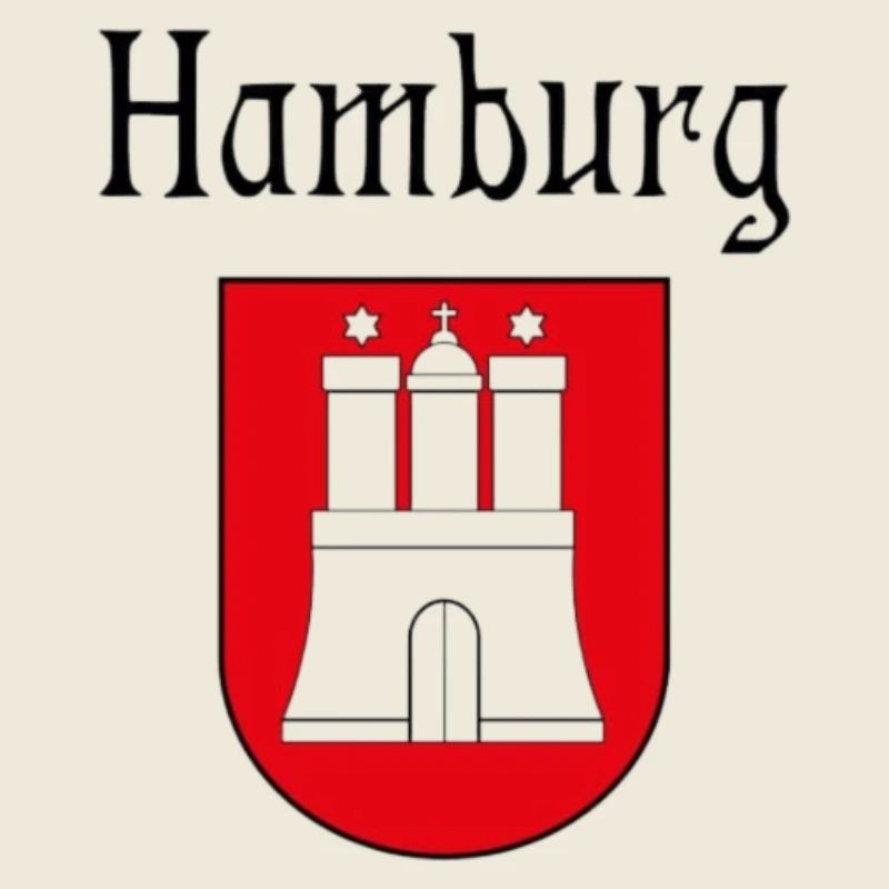 Logo de Hambourg ROUGE sans arrière-plan