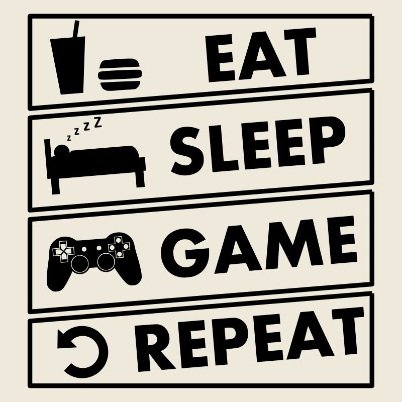eat sleep game repeat