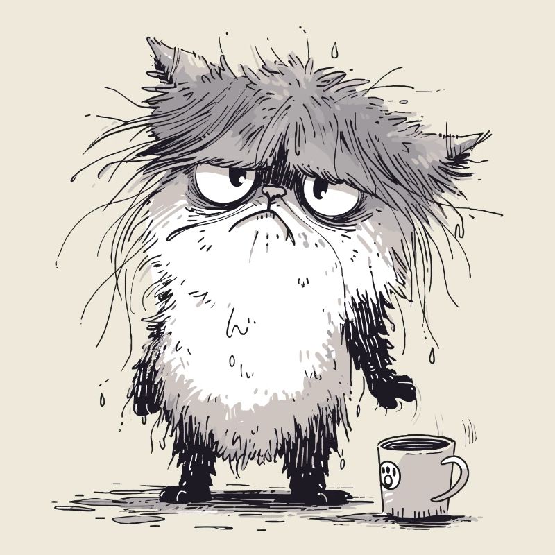 Grantige Katze