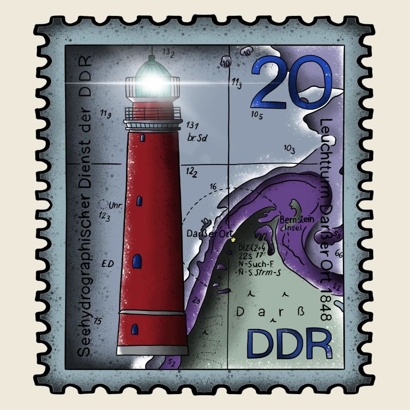 Lighthouse Stamp