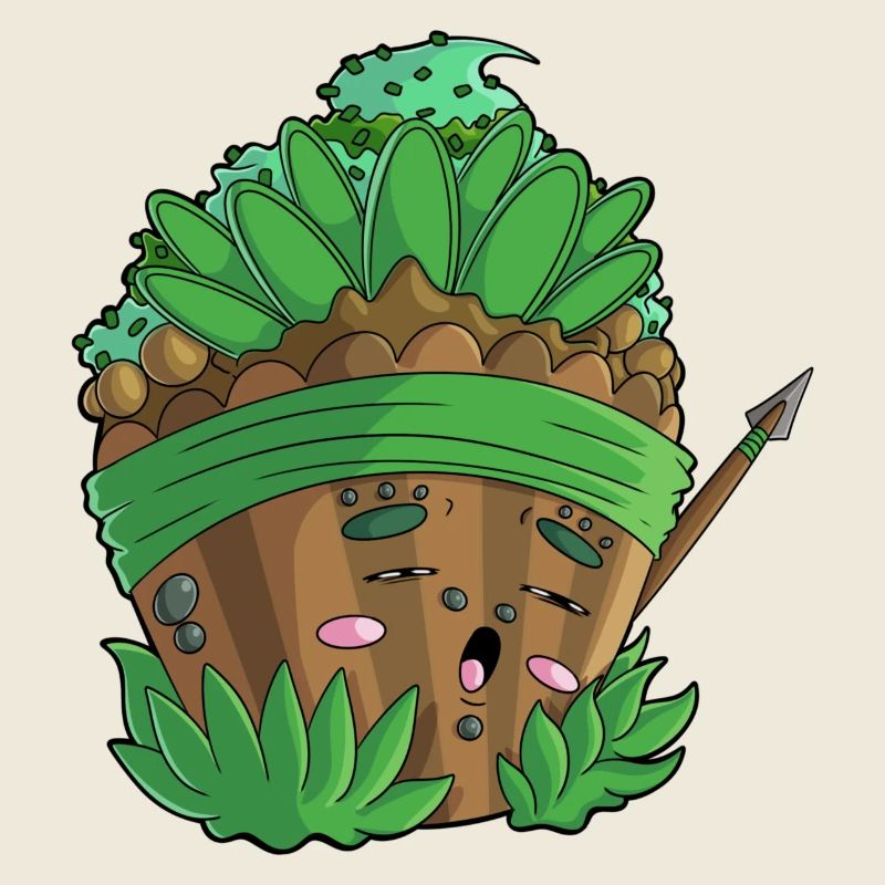 Jungle Cupcake