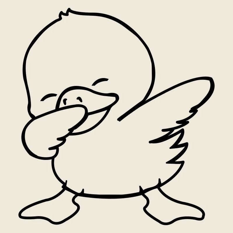duck dabbing