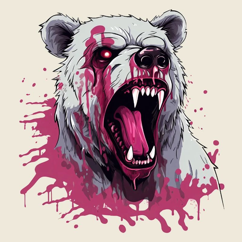 Bär, Tier, Tier, Tier, Tier, Blut, Kunst, Kunst, Kunst,