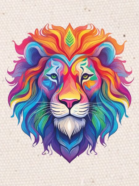 Rainbow Lion