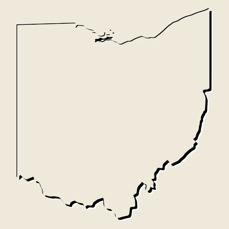 Ohio (United States) | Map | Shadow