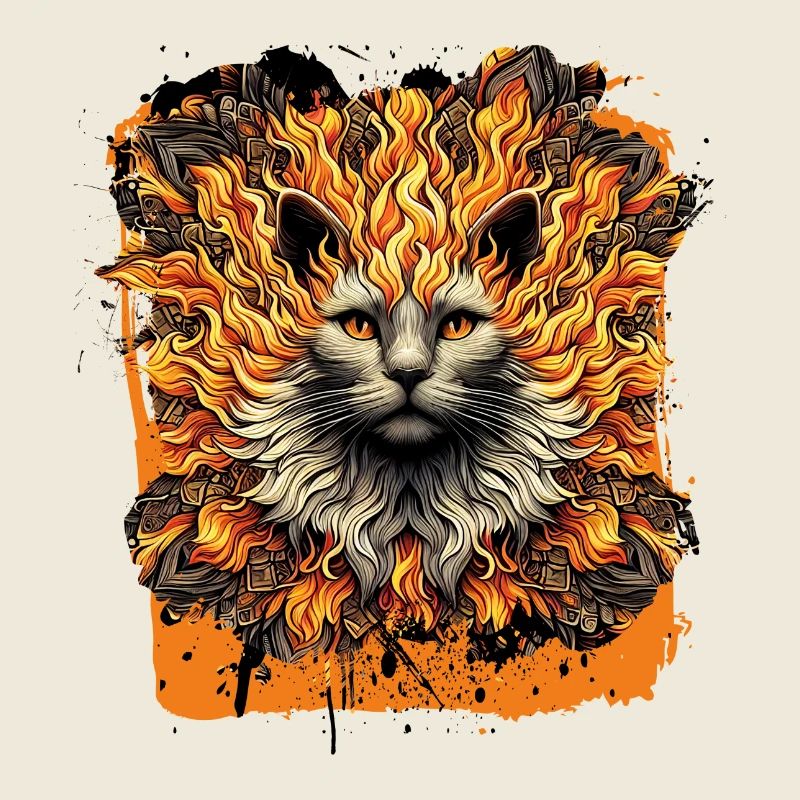 Chat de l’enfer ardent
