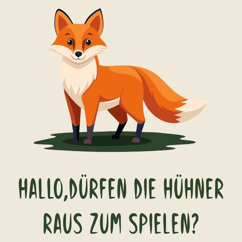 Hello, are the chickens allowed to play outside? Fox