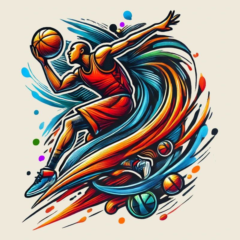 Logo de basket-ball
