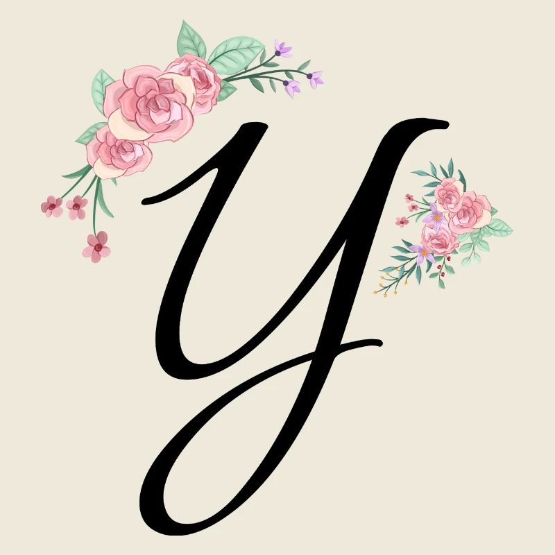 Letter and flowers