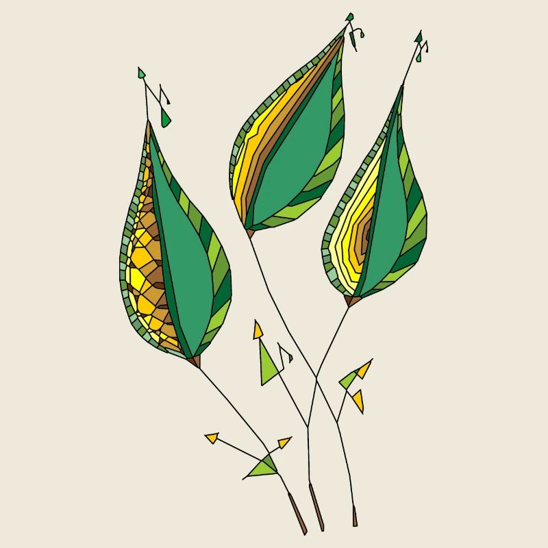 Decorative leaves
