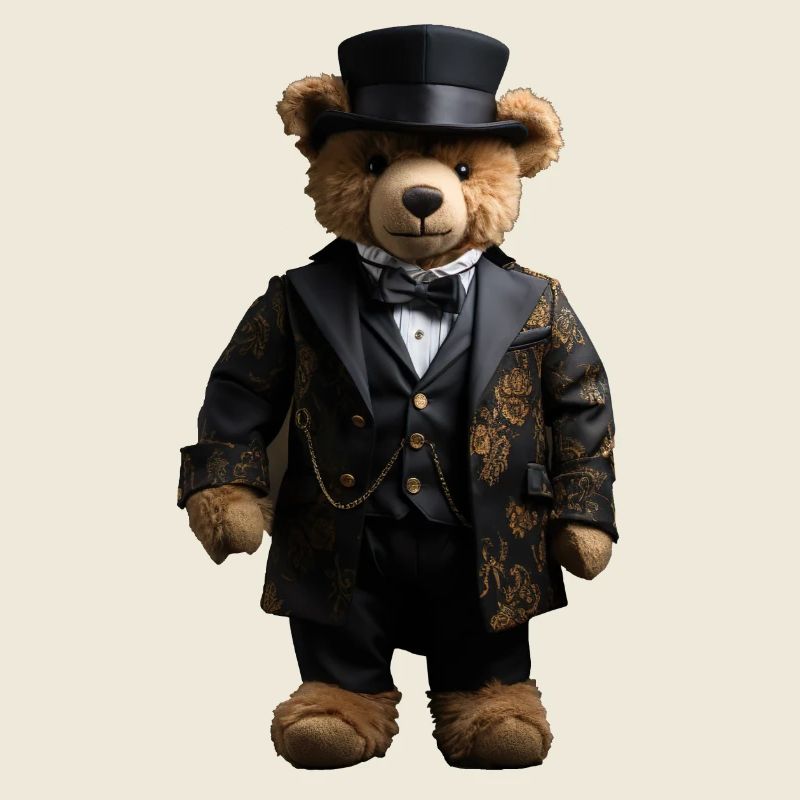 Kleider machen Leute, auch bei Bären