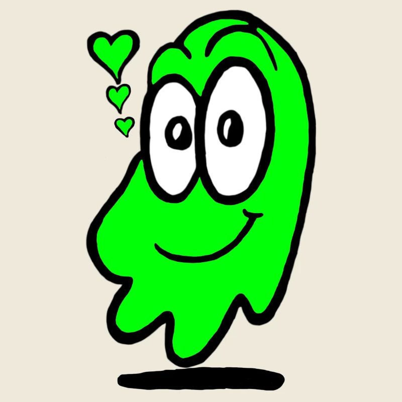 Love Ghost Grün