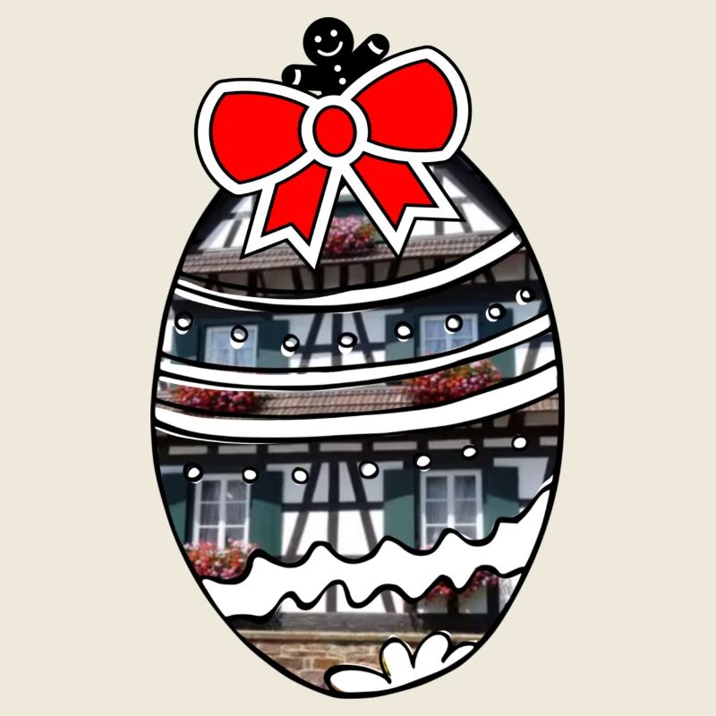 Alsace Easter egg