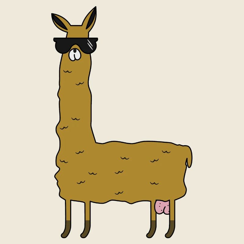 Lama mit Extras
