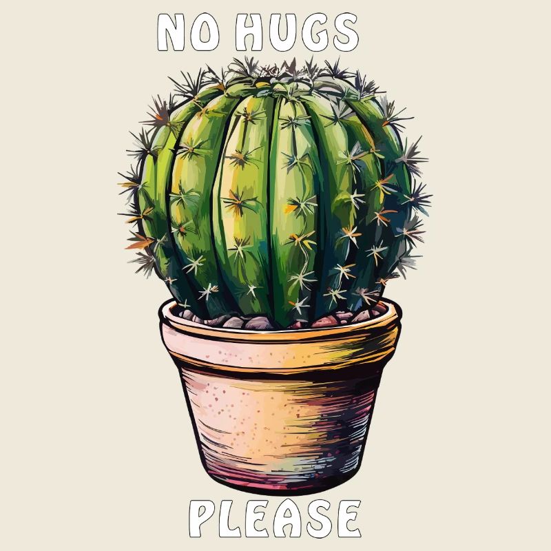 CACTUS PAS DE CÂLINS S'IL VOUS PLAÎT