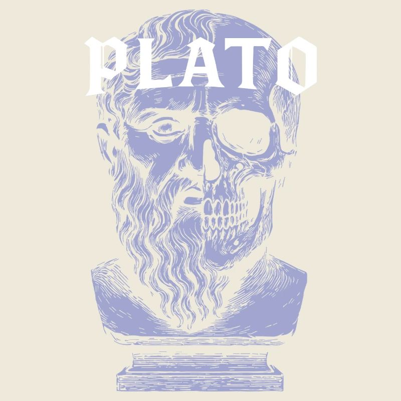 Platon Künstlerisches Schädeldesign