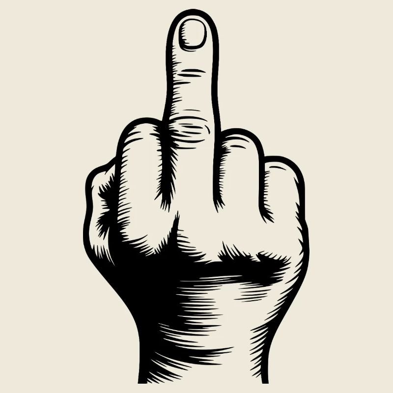 Mittelfinger