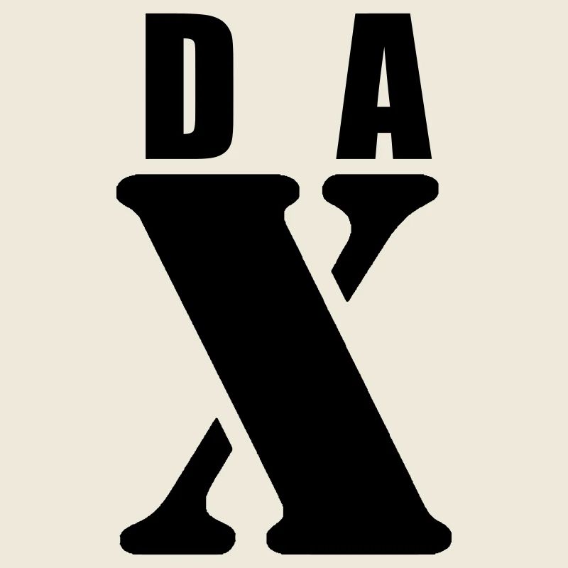 Dax – Conception du prénom | Typographie minimale