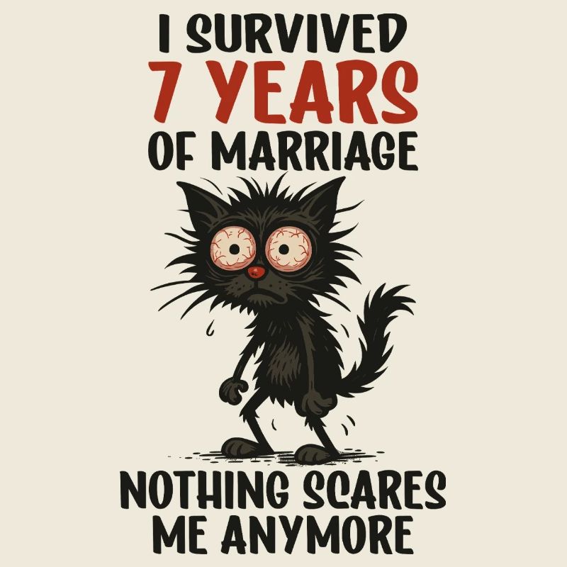 7. Hochzeitstag Geschenk Mann Frau Ehemann Ehefrau