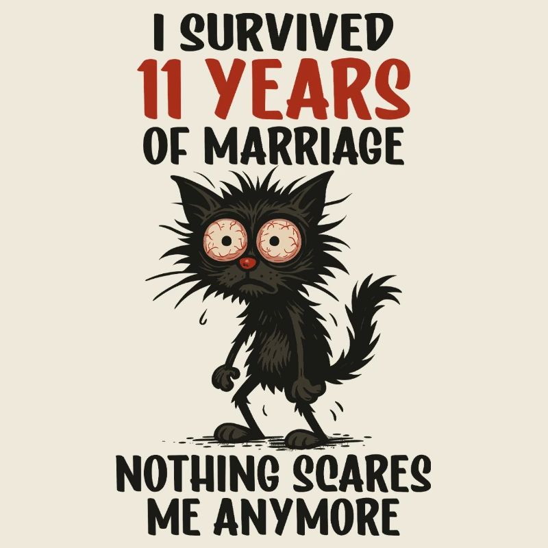 11 Hochzeitstag Geschenk Mann Frau Ehemann Ehefrau