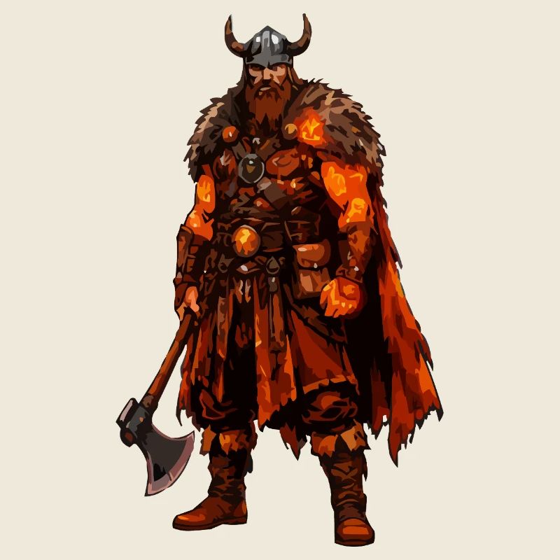 Wikinger Krieger
