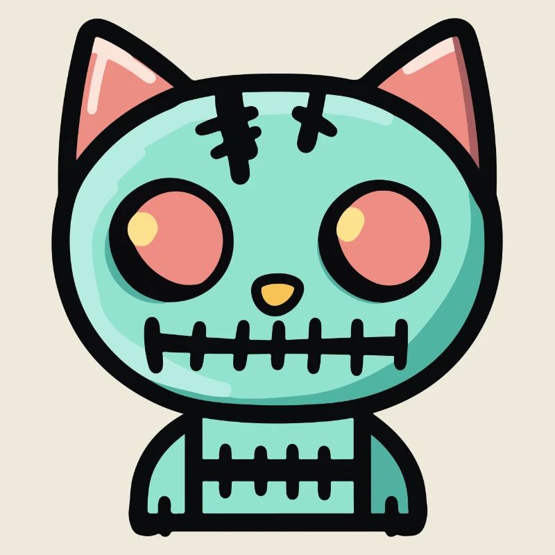 Chat Halloween Drôle