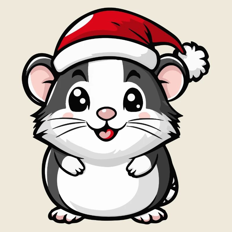 Hamster Weihnachten Christmas
