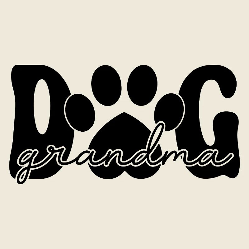 Hund Hunde Oma Großmutter Pfote Hundesitting Fun