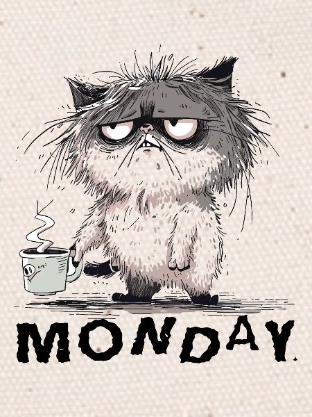 with coffee