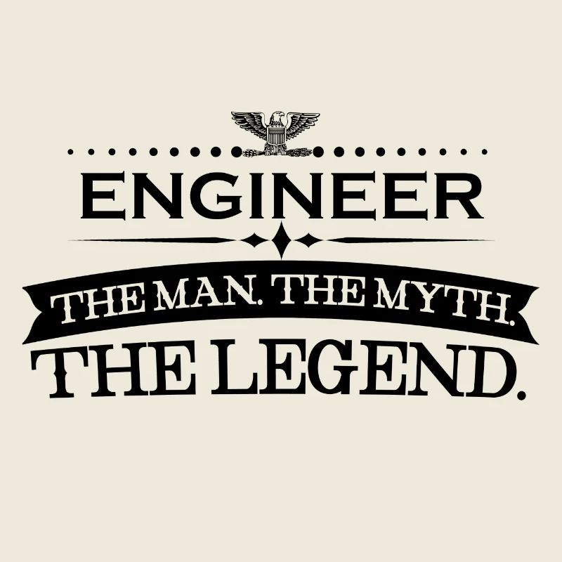 Mann mythos legende geschenk ENGINEER