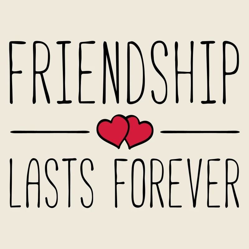 friendship lasts forever hearts