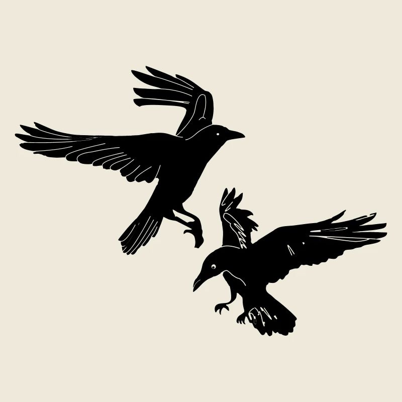 Two rafts Hugin and Munin