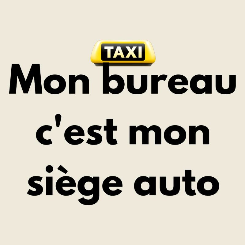 Mon bureau c'est mon siège auto