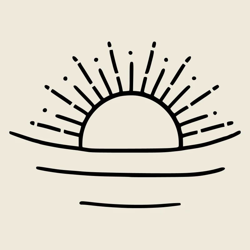 relaxed sun