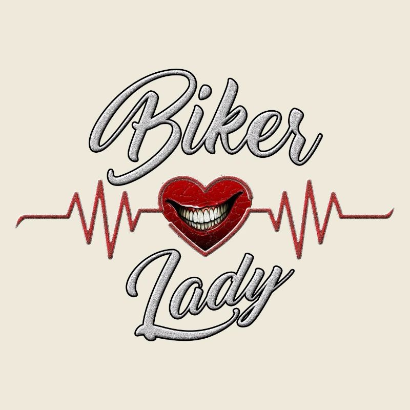Biker Lady Herzschlag