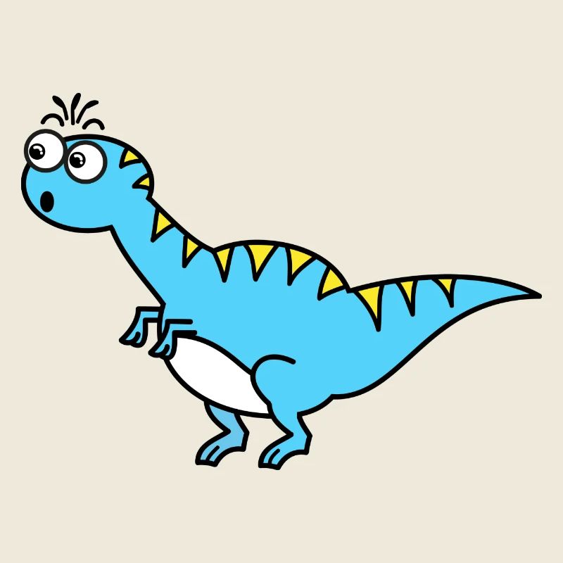 Dinosaur Blue