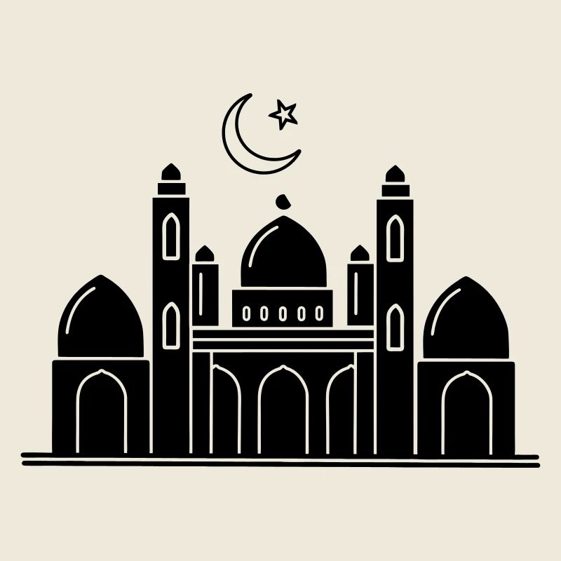 Moschee religiöse Kultstätte