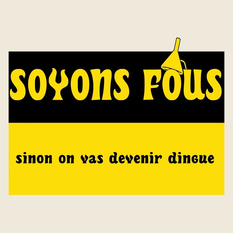 Lass uns verrückt sein