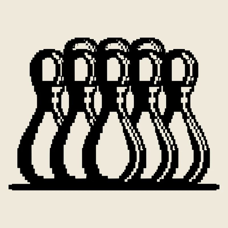 Bowling Pixel Kunst