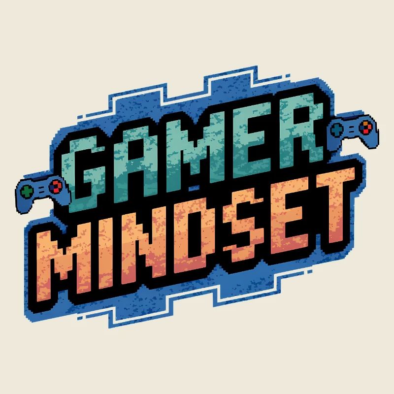 Conception pixelisée du minset gamer
