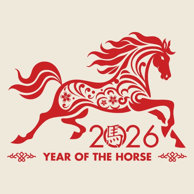 Nouvel an chinois du cheval 2026