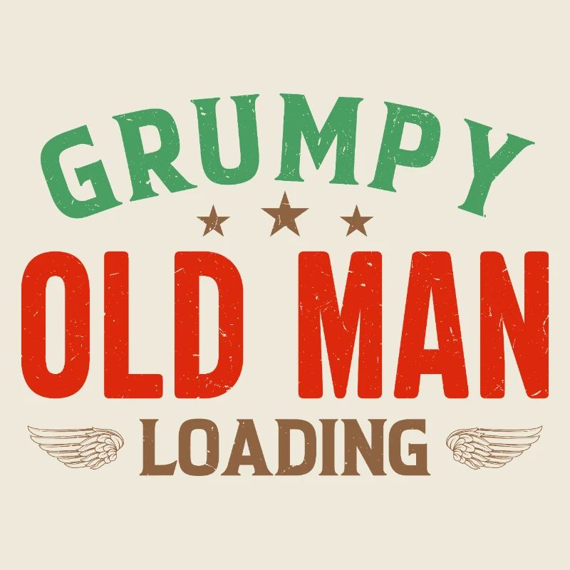 Grumpy Old Man Loading Shirt
