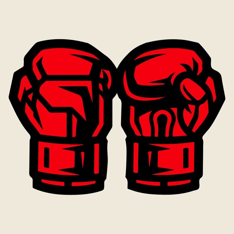 Symbole des gants de boxe Boxe