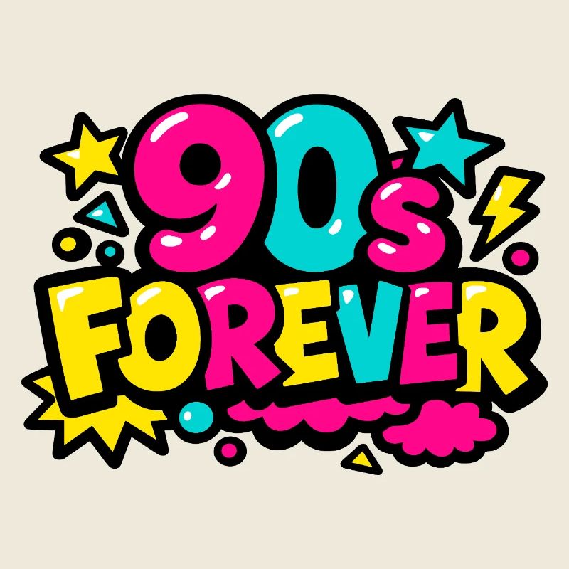 90s Forever Neon Pop