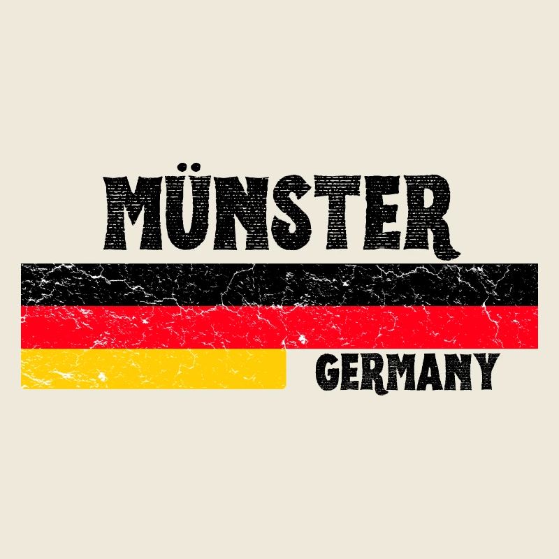 Münster Allemagne Drapeau