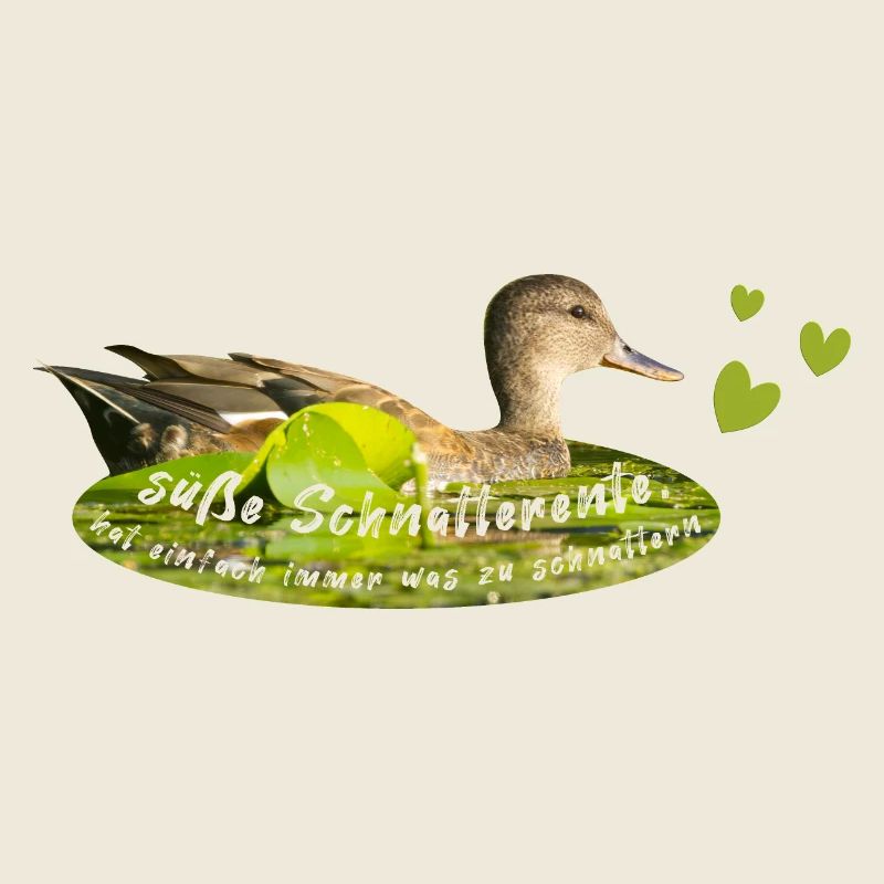 Canard chipeau, bavardage, bavardage