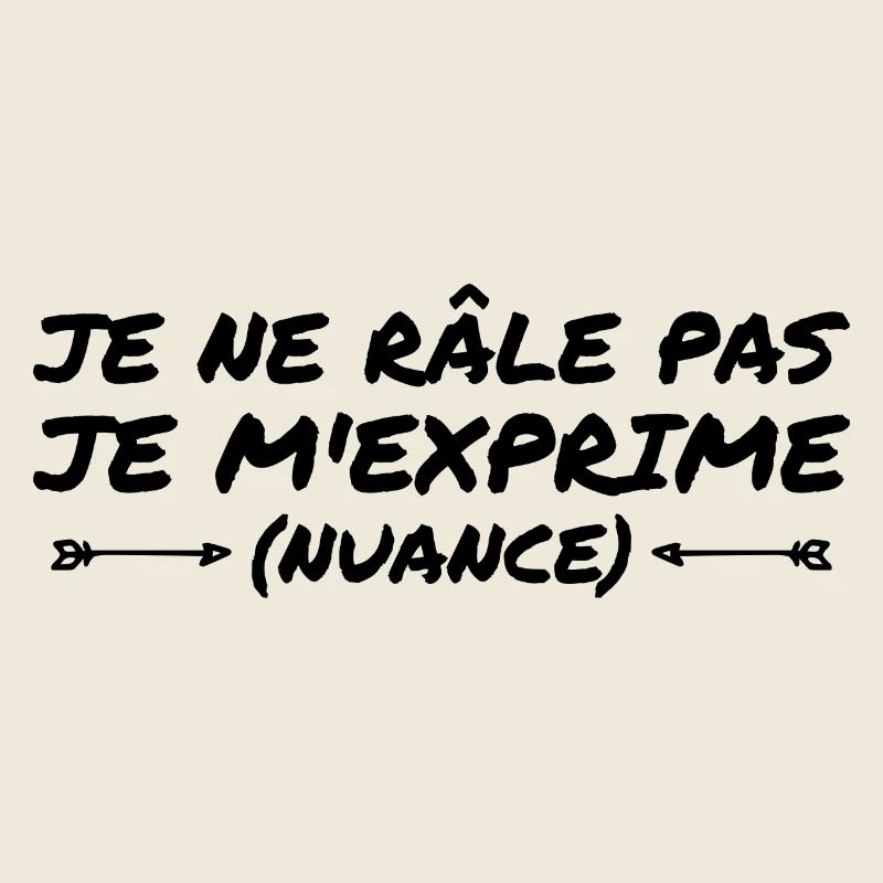 Je Ne Rale Pas Je M'exprime