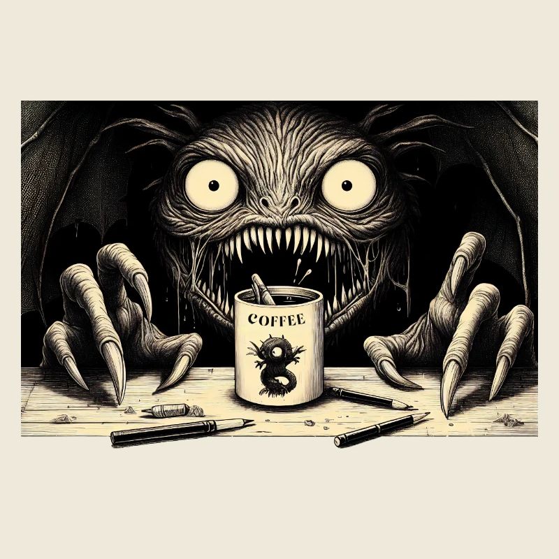 Monstre de café